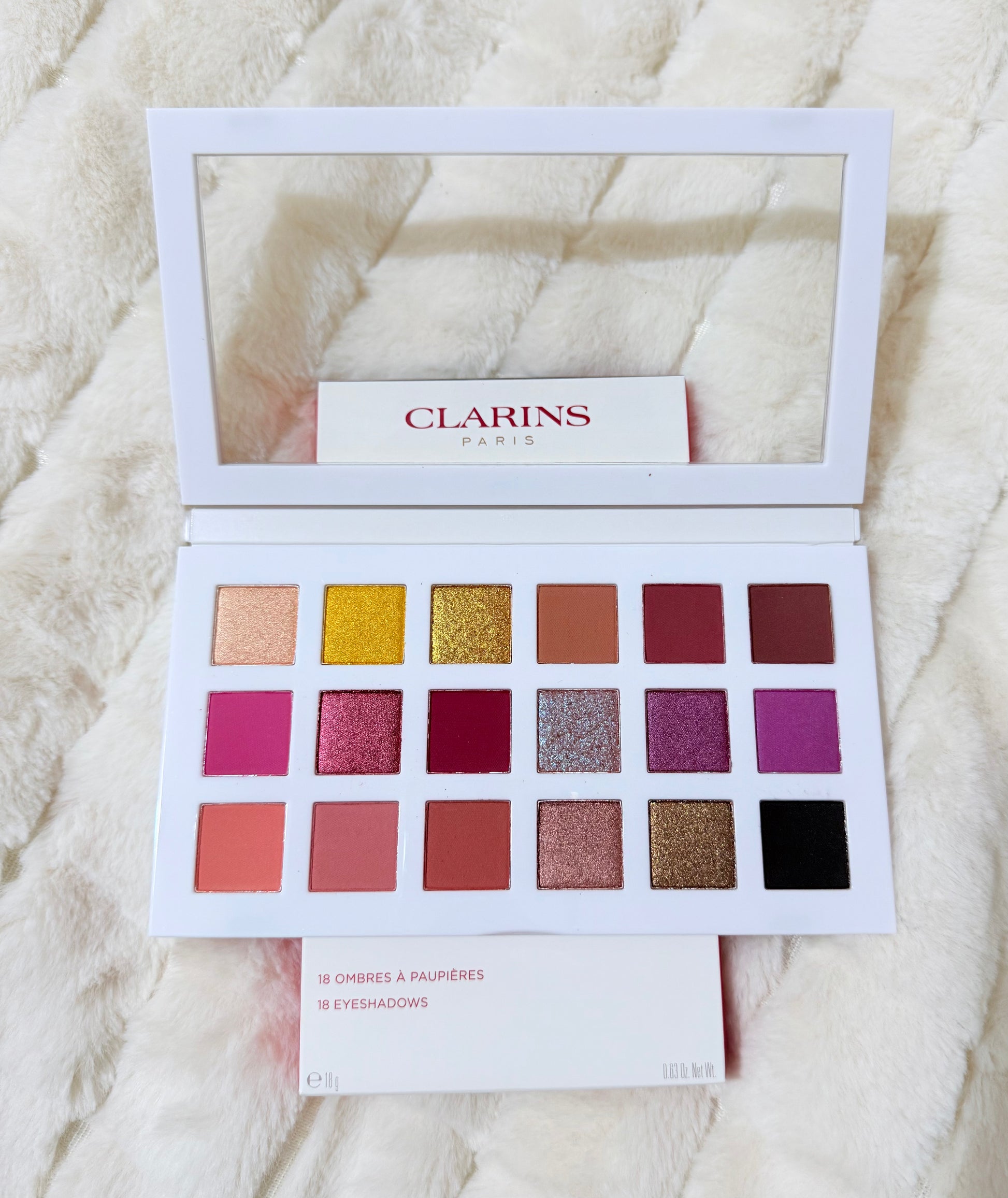 Genuine Clarins™ Make-up Palette 18g Made in Italy