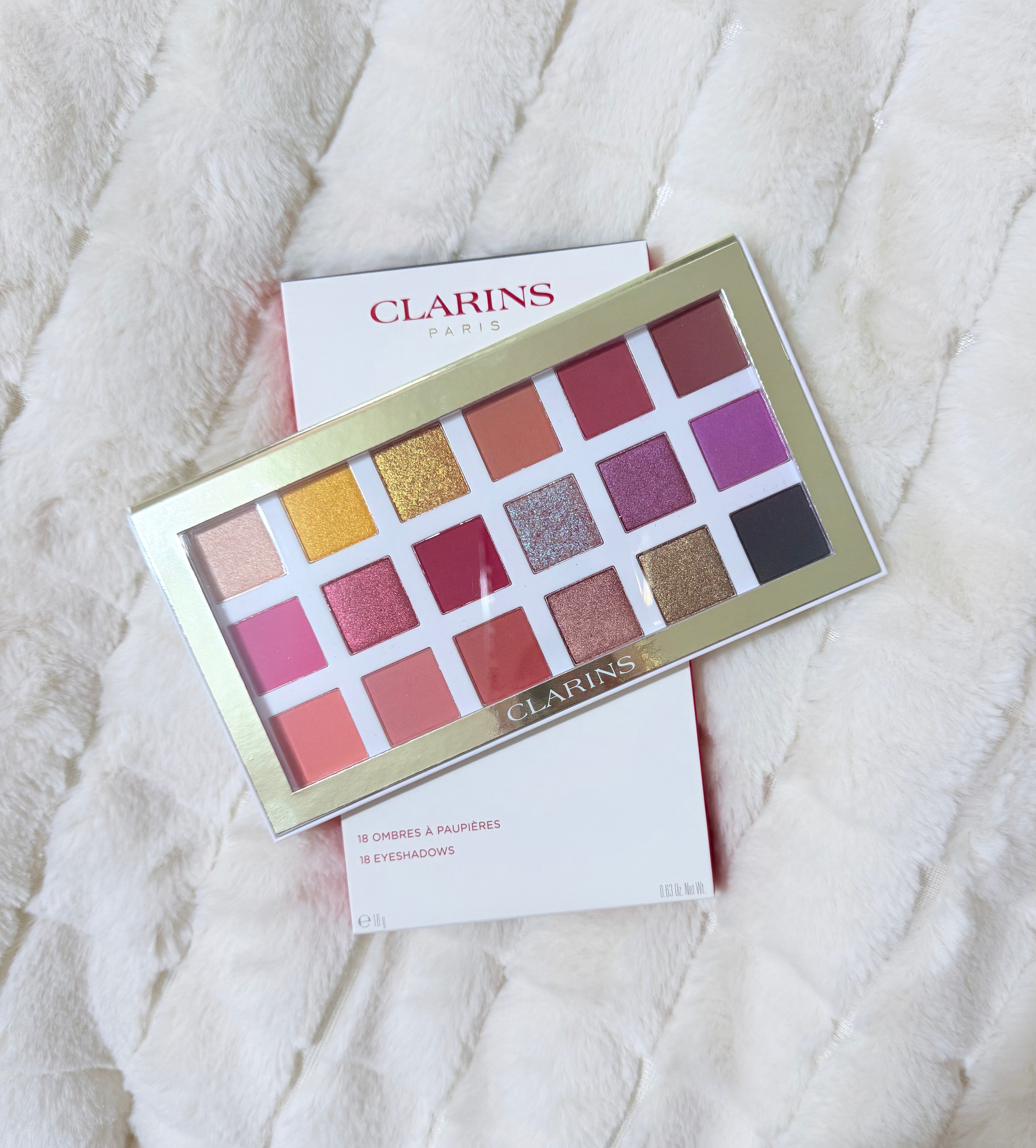Genuine Clarins™ Make-up Palette 18g Made in Italy