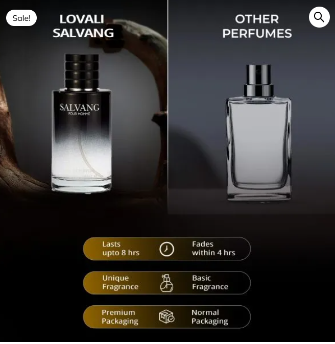 Inspired version- Salvang 100ml Perfume Spray - Sealed New