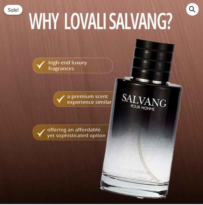 Inspired version- Salvang 100ml Perfume Spray - Sealed New